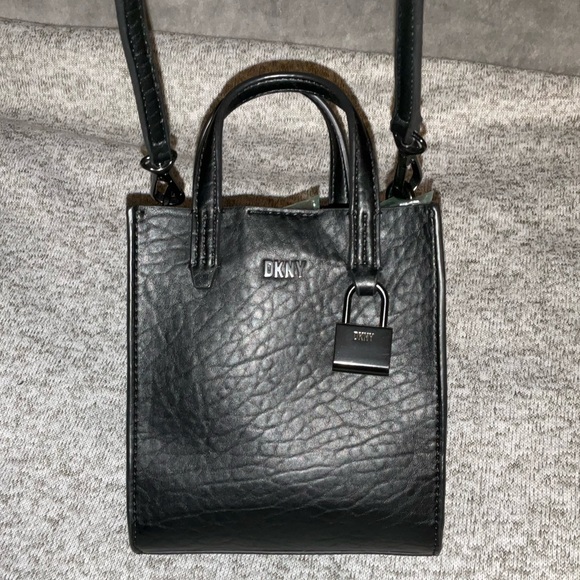 Dkny Handbags - DKNY Maze Mini Crossbody In Black Mini tote Black Faux leather